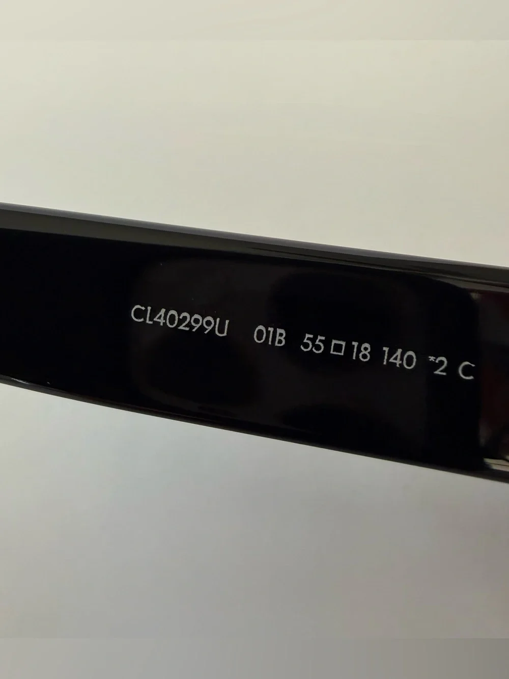 NEW!!! Celine women black sunglasses CL40299U 01B Authentic Retail 480$